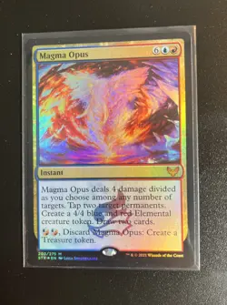 Magma Opus | Foil | M | 203 | Strixhaven: School Of Mages | Magic: The Gathering - Image 1