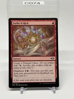 Magic the Gathering MTG Strike It Rich (143) Modern Horizons 2 LP - Image 1