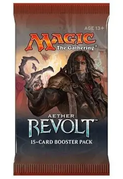 MTG Magic The Gathering Aether Revolt Factory Sealed Booster Pack - Image 1