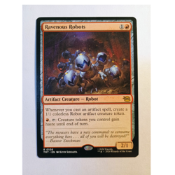 Ravenous Robots 0106 MTG Magic the Gathering Regular Rare TMT NM - Image 1