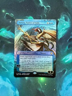 Narset, Parter of Veils (Borderless) - Foil - [Bloomburrow Commander] - MTG - NM - Image 1