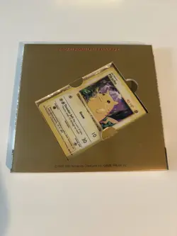 Japan Pokemon TCG CD Promo Yellow Cheeks Pikachu Shadowless Sealed With Case - Image 2
