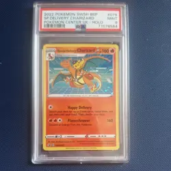 Pokemon Special Delivery Charizard SWSH075 Holo Black Star Promo PSA 9 - Image 1