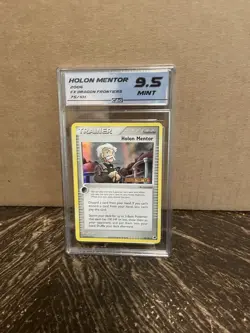 Pokemon EX Dragon Frontiers Holon Mentor Reverse Holo 75/101 - Cag 9.5 trainer - Image 1