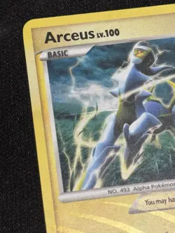 Arceus AR6 Pokemon TCG Arceus Holo - Image 3