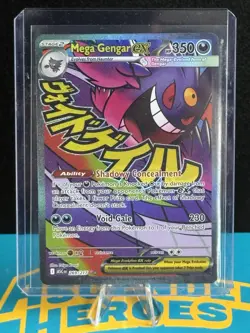 Pokemon Mega Gengar EX ASC Foil EX 269/217 NM Pack Fresh - Image 1