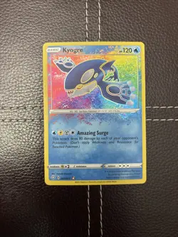 Pokemon TCG - Kyogre - 021/072 - Shining Fates - NM Amazing Rare (2021) - Image 1