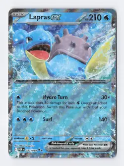 lapras ex 022/88 - Pokemon TCG ENGLISH perfect order NM - Image 1