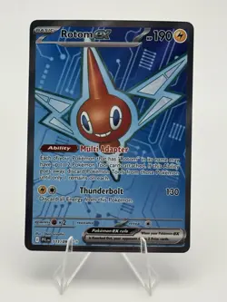 Rotom ex 111/094 Me02: Phantasmal Flames Holo Pokemon TCG - NM - Image 1