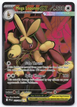 Pokemon TCG Mega Lopunny ex 115/094 Phantasmal Flames NM - Image 1