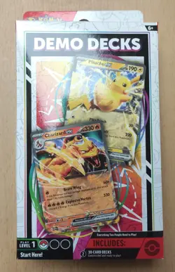Pokemon Pikachu ex Charizard ex Demo Deck Englisch OVP sealed - Image 1