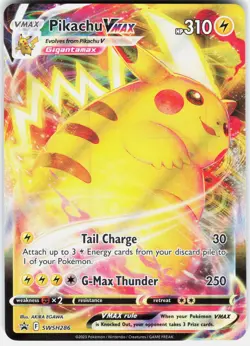 Pikachu VMAX SWSH286 Promo Sword & Shield Promo Pokemon Near Mint - Image 1