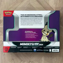 Pokemon TCG Mimikyu ex Box | Greavard Promo | Sealed - Image 2
