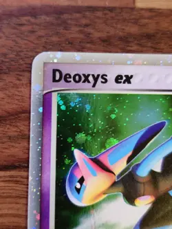 Deoxys ex (Speed Forme) 2005 EX Emerald 93/106 Holo Pokemon English Near Mint - Image 5