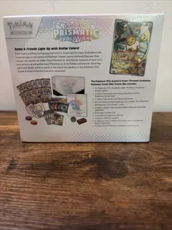 Pokemon Prismatic Evolutions Pokemon Center ETB Sealed - Image 3
