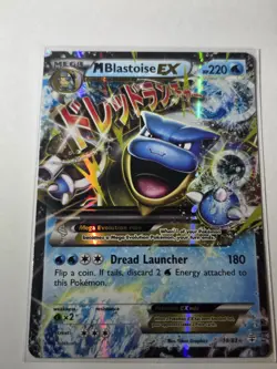 Pokemon TCG Mega Blastoise EX 18/83 Ultra Rare - Image 1