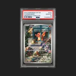 2023 POKEMON SVP EN-SV BLACK STAR PROMO #044 CHARMANDER PSA 10 - Image 1
