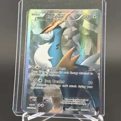 Pokemon Black And White Noble Victories Cobalion 100/101 Full Art NM - Image 1