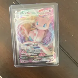 The Pokemon Company Pokemon TCG Mew VMAX Fusion Strike 069/264 Ultra Rare Holo - Image 1