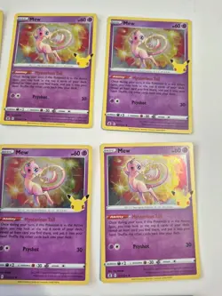 9x Mew 011/025 Celebrations Holo NM POKEMON Rare Near Mint - Image 4