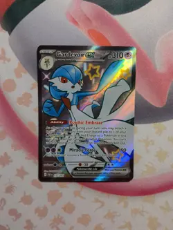 Gardevoir ex 217/091 Pokemon SV: Paldean Fates Shiny Ultra Rare NM - Image 1