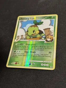 Turtwig GL 85/111 Pokemon TCG Rising Rivals Reverse Holo - Image 2