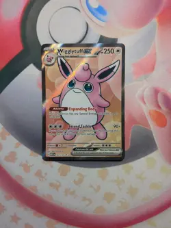 Pokemon TCG Wigglytuff ex 187/165 Scarlet & Violet 151 Full Art Ultra Rare Holo - Image 1