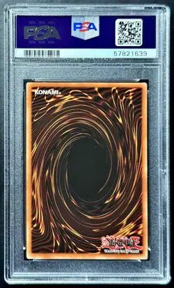 2008 Yugioh BLACK ROSE DRAGON CSOC-EN039 1st Edition Ultra Rare PSA 9 Mint! - Image 2