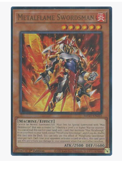x3 Metalflame Swordsman - MP25-EN265 - Ultra Rare YuGiOh - Image 1