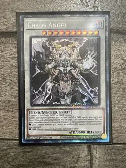 Yugioh! 1x Chaos Angel RA05-EN043 Collector's Rare 1st Ed NM - Image 1