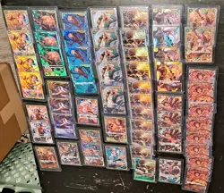 One Piece JP SEC Lot Of 57 NM All Reprints, 4 Kaido R Original With Pencil Image - Image 1