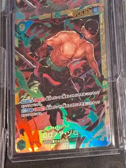 One Piece JP SEC Lot Of 57 NM All Reprints, 4 Kaido R Original With Pencil Image - Image 3