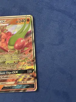 Pokemon Flygon GX 110/236 Sm-Cosmic Eclipse Ultra Rare Full Art Holo 240 HP Card - Image 5