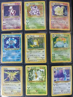 Complete Pokemon Card Base Set 102/102 WOTC 1999 Charizard, Blastoise, Venusaur - Image 2