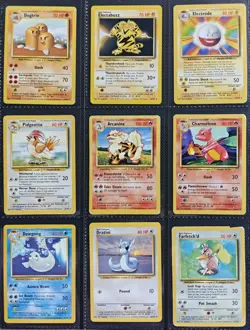 Complete Pokemon Card Base Set 102/102 WOTC 1999 Charizard, Blastoise, Venusaur - Image 3