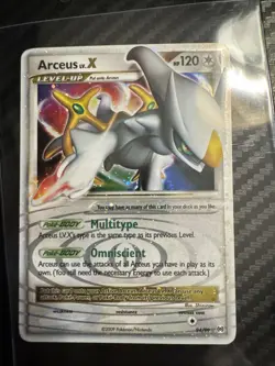 Pokemon Arceus LV.X Arceus Ultra Rare Holo Card 94/99 Level Up English - Image 1