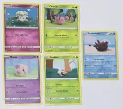 Set Of 5 Asako Ito Crochet Figure Pokemon Card Lot, No Duplicates - LP/NM - Image 1