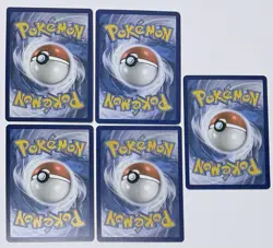 Set Of 5 Asako Ito Crochet Figure Pokemon Card Lot, No Duplicates - LP/NM - Image 2