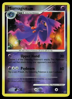 Pokemon Card - Mismagius Platinum 55/127 Uncommon Reverse Holo - Image 1