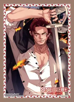 Supply ONE PIECE Card Game Official Card Sleeve 10 Shanks - Image 1