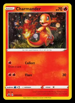 Charmander - Holo Promo SWSH: Sword & Shield Promo Cards SWSH092 LP - Image 1