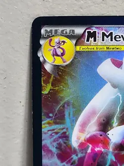 Pokemon M Mewtwo EX Mega Ultra Rare Holo Card 160/162 210 HP Psychic Infinity - Image 5