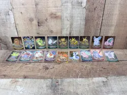 Topps Pokemon 1998 Foil Holo Lot Of 18 Cards Alakazam Primeape Butterfree & More - Image 1