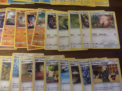 Pokemon Card Bundle Hidden Fates Full Regular Non-holo C/UC/R Set NM/LP - Image 5