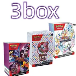 Pokemon Card v10 Booster bundle Destined Rivals Prismatic Evolutions Scarlet Vio - Image 1