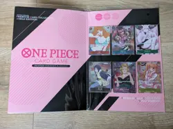One Piece Premium Card Collection GIRLS Bandai Japanese CCG Set - Factory Sealed - Image 1