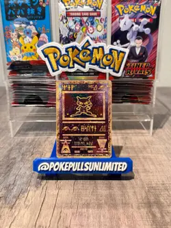 Ancient Mew Pokemon New Movie Promo Double Holo Foil Rare 1999-2000 Card - Image 1