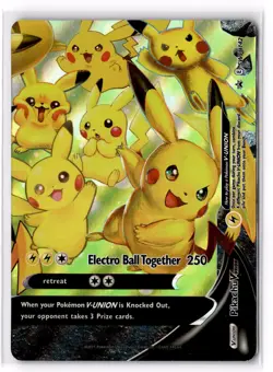 Pikachu V-Union SWSH142 SWSH: Sword & Shield Promo Cards Holofoil NM - Image 1