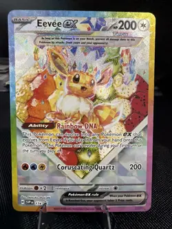 Eevee ex 174 Sv: Scarlet & Violet Promo Cards Holo Near Mint English Promo - Image 1