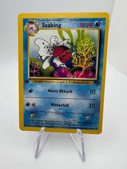 Pokemon TCG Seaking Jungle 1st Edition Uncommon Card 46/64 NM - Image 3